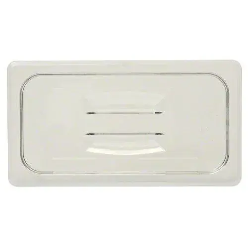 Cambro 30CWCH-135 - One-Third Size Food Pan Flat Cover w/ Handle - Camwear (6 per Case) 