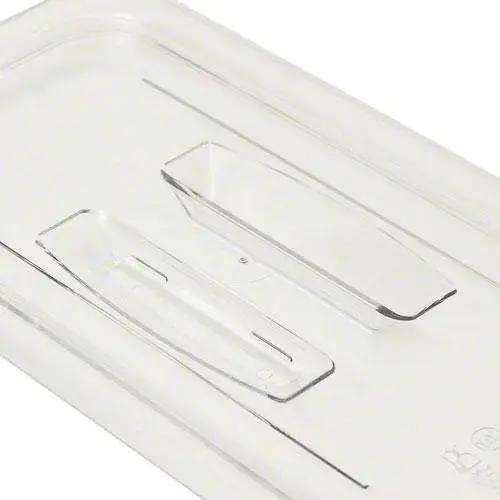 Cambro 30CWCH-135 - One-Third Size Food Pan Flat Cover w/ Handle - Camwear (6 per Case) 