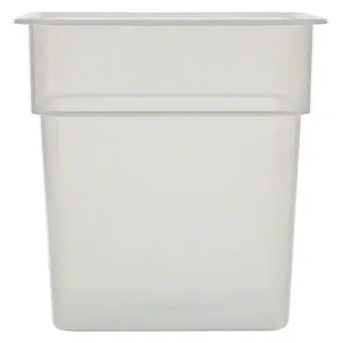 Cambro 4SFSPP-190 - 4 qt Polypropylene Food Storage Container - CamSquare (6 per Case) 