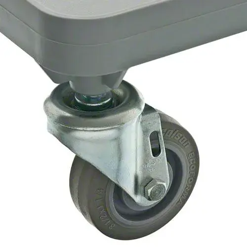 Cambro CDR2020H-151 - Plastic Camdolly for Dish Racks with Chrome Handle 