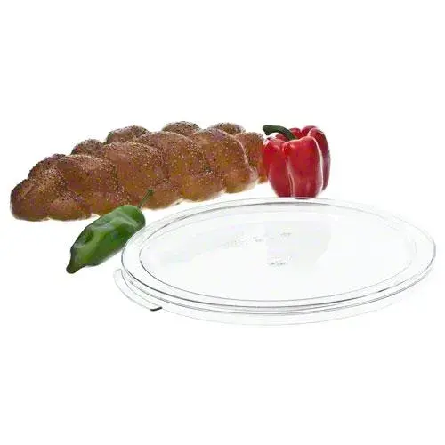 Cambro RFSCWC12-135 - 12, 18, 22 qt Round Container Cover - Camwear (6 per Case) 