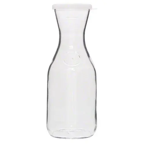 Cambro WW500CW-135 - .5 L Beverage Decanter - Camwear Camliter (12 per Case) 