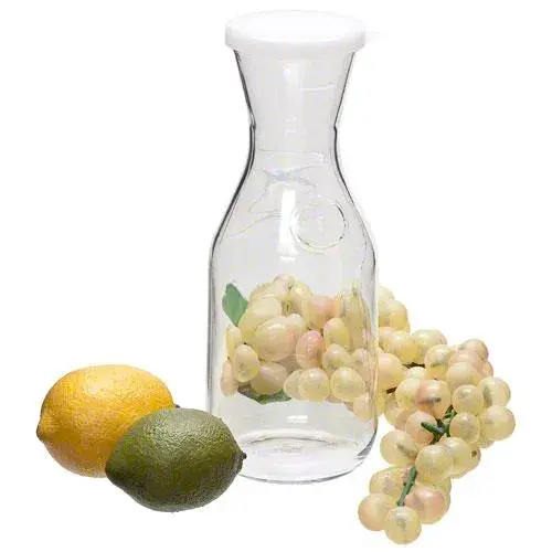 Cambro WW500CW-135 - .5 L Beverage Decanter - Camwear Camliter (12 per Case) 