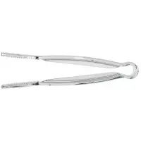 Cambro TG6-135 - 6" Flat Grip Plastic Tongs - Camwear (12 per Case) 