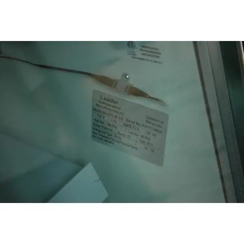 Leader CDL48 - 48" Single Duty Refrigerated Deli Display Case