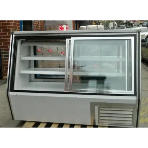 Leader HDL72SS - 72" Double Duty Refrigerated Deli Display Case - Self Service