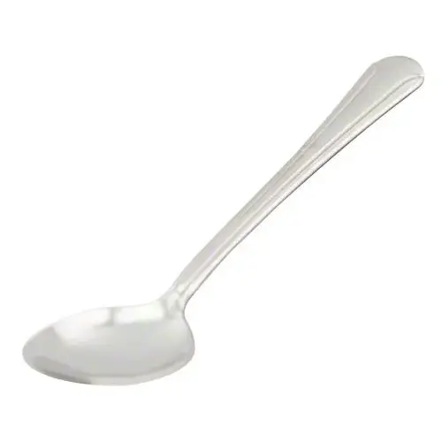 Update International DOM-11 - Dominion Series - Chrome-Plated Teaspoon - 0.13" x 1.25" x 5.88"