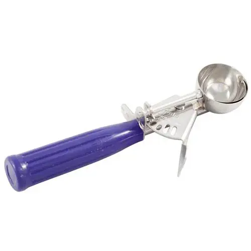Update International DP-40 - Stainless Steel - Disher Scoop - 1.25" x 1.63" x 7.84"