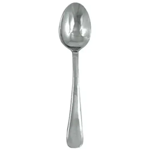 Update International DU-703 - 0.13" x 1.5" x 7" - Duke Series - Chrome-Plated Dessert Spoon