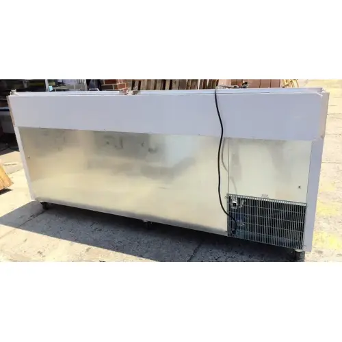 Leader ESPT96-M - Four Door 96" Pizza Prep Table - NSF Certified - Marble Top