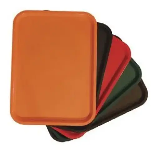 Update International FFT-1014BK - 0.75" x 11" x 14" - Fast Food Tray 