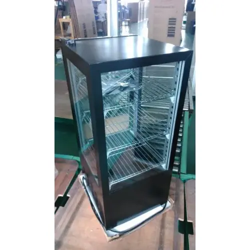 Countertop Display Merchandiser Refrigerator - 2.5 cu. ft. - 4 View - Black