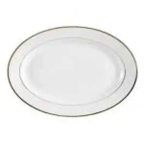 C.A.C. China GRY-12 - Golden Royal Platter - (2 Dozen per Case)