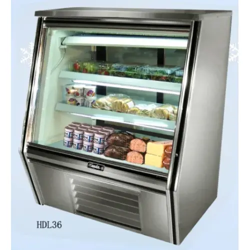 Leader HDL36 - 36" Double Duty Refrigerated Deli Display Case
