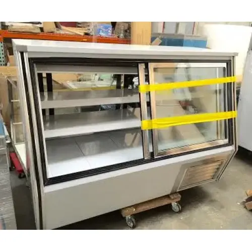 Leader HDL72SS - 72" Double Duty Refrigerated Deli Display Case - Self Service