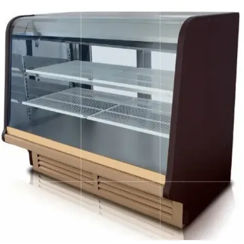 Universal Front Opening Curved Glass Bakery/Deli Case 75" [JULIA75SC]
