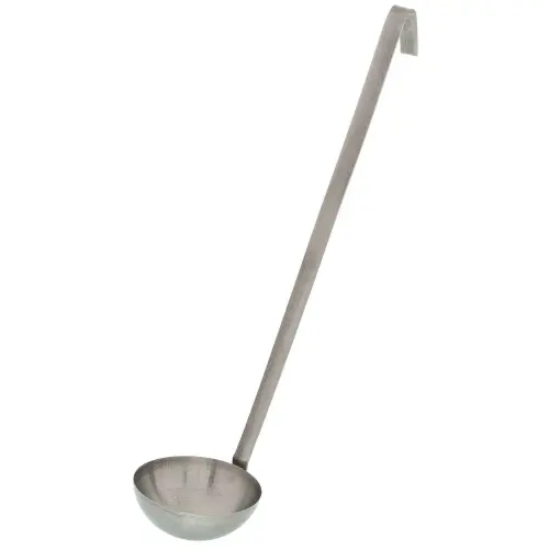 Update International L-40 - 2.99" x 2.99" x 14.5" - Heavy Duty - 2-Piece Stainless Steel - Ladle