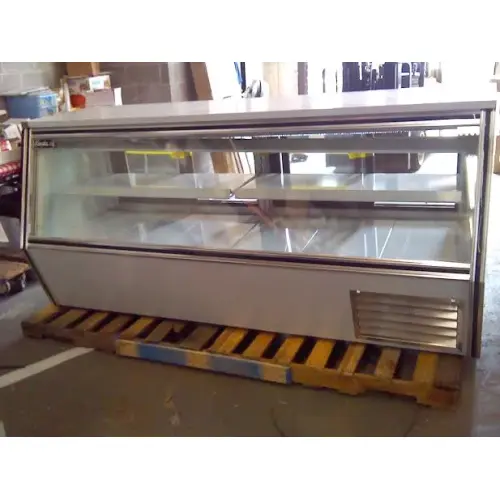 Leader CDL96M - 96" Refrigerated Raw Meat Display Case - Single Duty