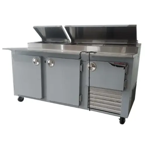 Universal Coolers MPP-6 - 72" Pizza Prep Table - Marble Top