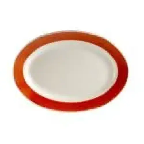 C.A.C. China R-13-R - Rainbow Platter 11-1/2" - (1 Dozen per Case)