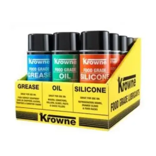 Krowne 30-210 - Food Grade Lubricants - 12 Can Display Case