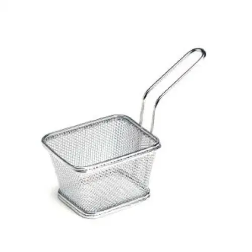 GET Enterprises - 4-81868 - Stainless Steel Double Serving Fry Basket