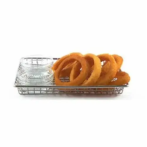 GET Enterprises - 4-835809 - Stainless Steel 7" x 9" Grid Tray