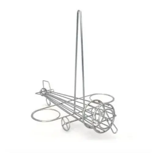 GET Enterprises - 4-882808 - Stainless Steel Airplane Basket