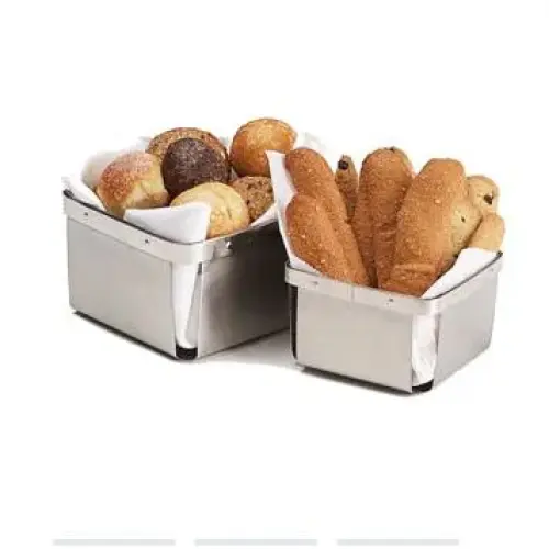 GET Enterprises - 4-80848 - Large Stainless Steel Berry Basket