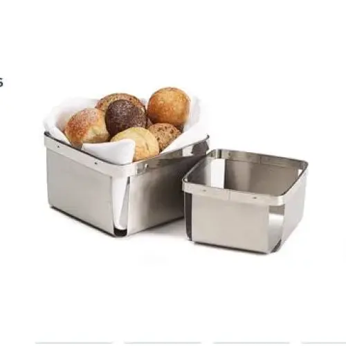 GET Enterprises - 4-80828 - Small Stainless Steel Berry Basket