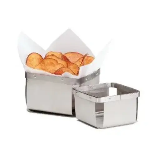 GET Enterprises - 4-80848 - Large Stainless Steel Berry Basket