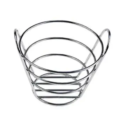 GET Enterprises - 4-22782 - 6" x 4" Chrome Bucket Basket
