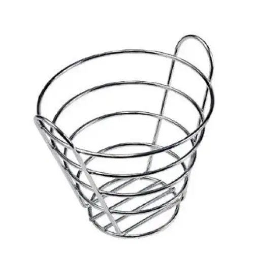 Clipper Mill - 4-22787-S - 7" Small Chrome Bucket Basket