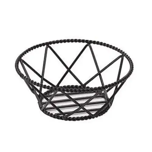 GET Enterprises - 4-31433 - Black Braided Rim Basket