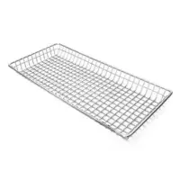 GET Enterprises - 4-835814 - Stainless Steel 7" x 14" Grid Tray