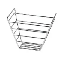 GET Enterprises - 4-22049 - Chrome Stackable Bleacher Basket
