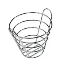 Clipper Mill - 4-22787-S - 7" Small Chrome Bucket Basket