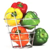 GET Enterprises - 4-22787-S - 7" Small Chrome Bucket Basket