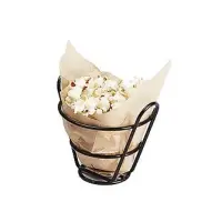 Clipper Mill - 4-33778 - 4 1/2" x 3" Black Appetizer Bucket Basket