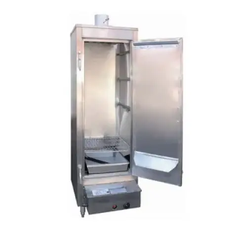 Universal CWSH3036-S - Chinese Smoker Oven with Stainless Steel Interior - 4 Burners 78" 