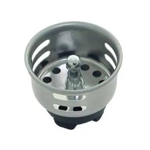 Update International SSTR-15 - 1.5" x 1.5" x 1.5" - Stainless Steel Bar Sink Strainer  