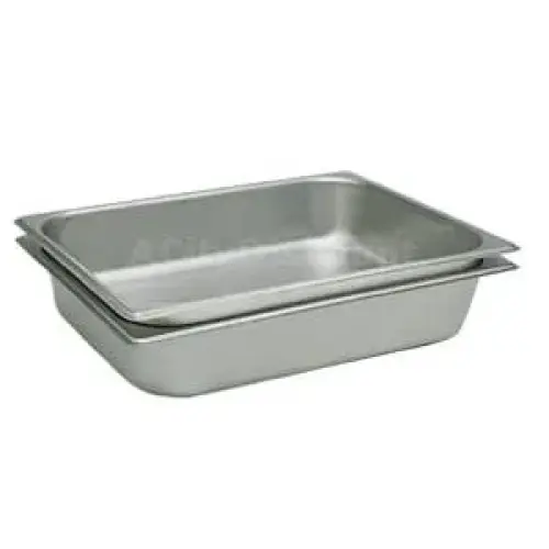 Update International STP-164 - 6.87" x 3.75" x 6.37" - Sixth Size Standard Steam Table Pan   