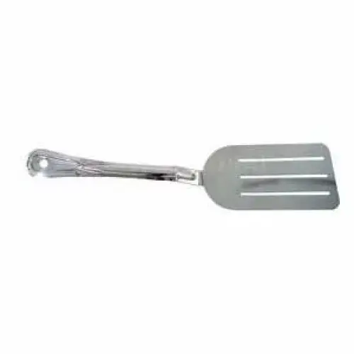 Update International STPF-14 - 14" x 1" x 3" - Slotted Stainless Economy Turner  