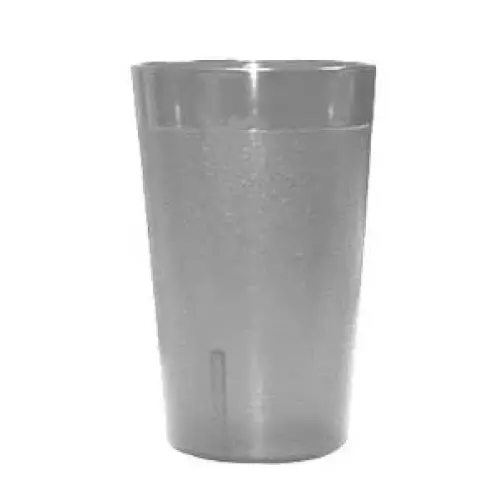 Update International TBP-08C - 2.6" x 4" x 2.6" - Plastic Break-Resistant Stackable Tumblers  