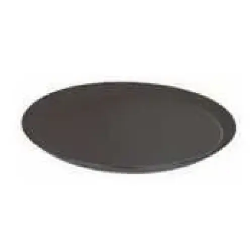 Thunder Group Brown Oval Slip Resistant Serving Tray 27" (6 per Case) [PLST2700BR] 