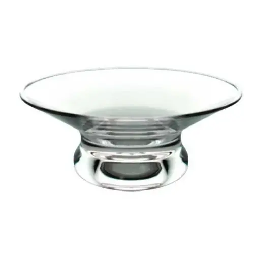 Thunder Group PLTHFT005 - 5 oz. Clear Polycarbonate Fruit Tray - Case of 12