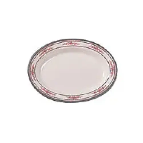 Thunder Group Deep Oval Platter - Rose Collection 10" (12 per Case) [2110AR]