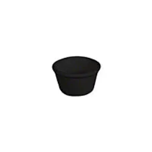 Thunder Group Black Smooth Ramekin 1-3/4 oz (72 per Case) [ML534BL]