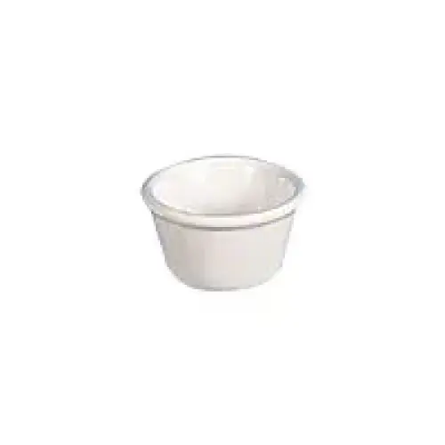 Thunder Group Bone White Smooth Ramekin 2.5 oz (48 per Case) [ML536B]