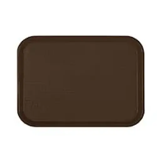 Thunder Group Brown Fast Food Tray 12" x 16-1/4" [PLFFT1216BR] 